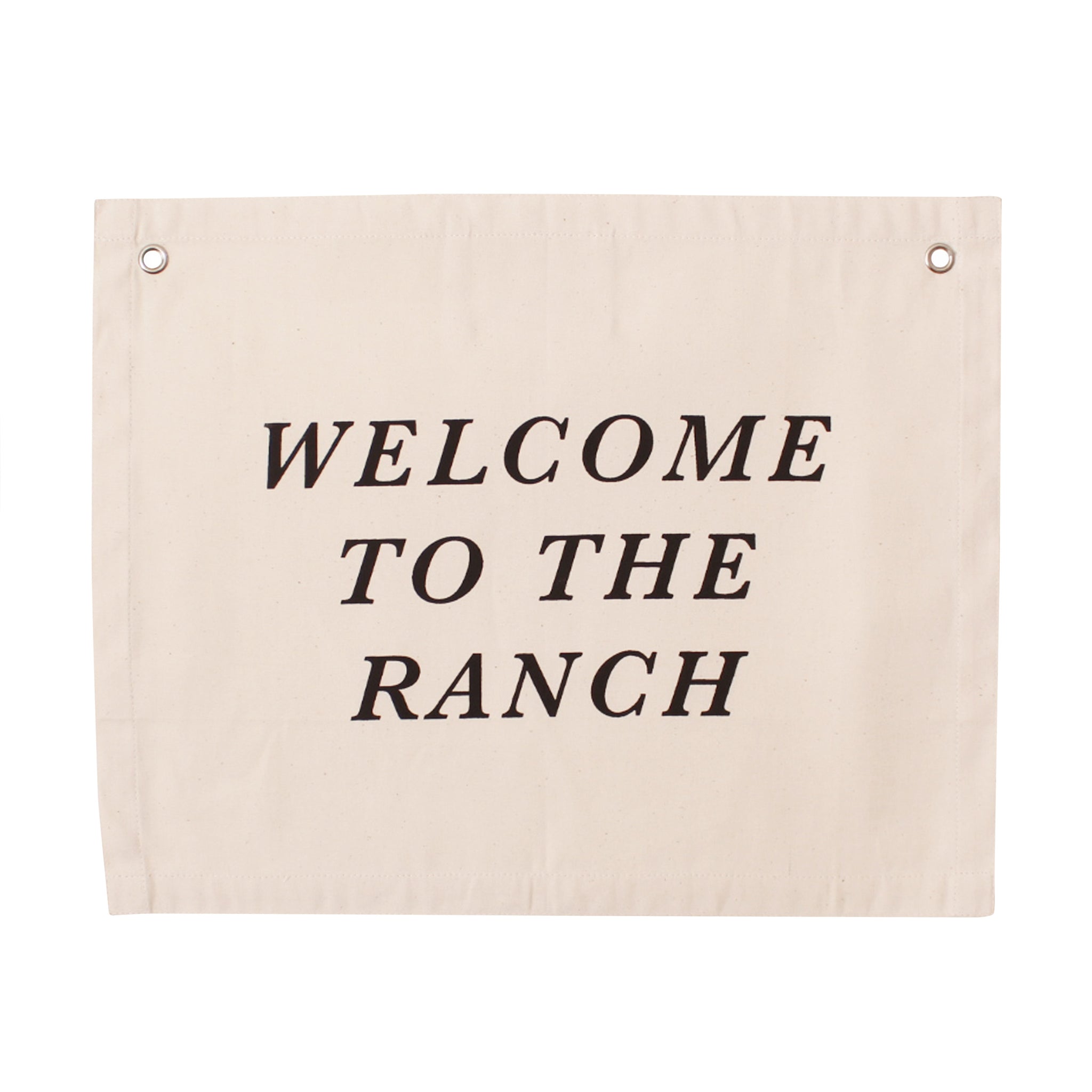 welcome to the ranch banner
